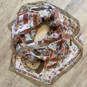 Kenzo Silk Scarf Oblong